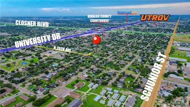 Aerial view of property and surrounding area