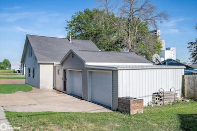2 car attached garage