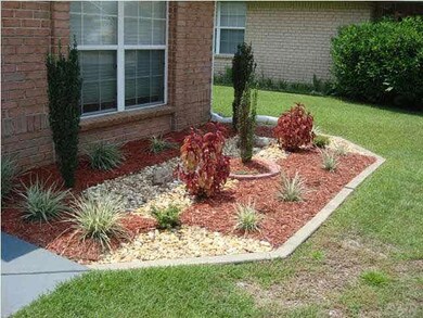 Look at this low maintenance landscaping