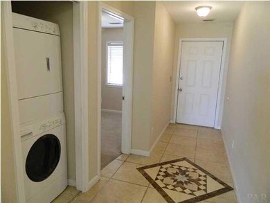 Washer/Dryer Unit conveys with sale.