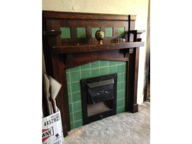 Dining Room. Dining room decorative fireplace and 