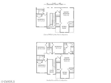2nd Floor Plan - This home has yet to be built