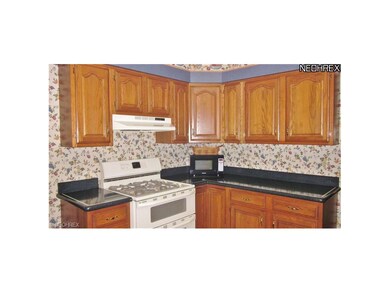 Abundant counter top space and cabinetry.