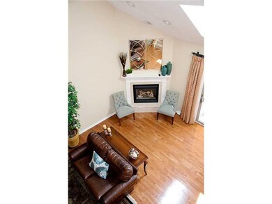 Living Room. Gas logs in the great room. Enjoy an 