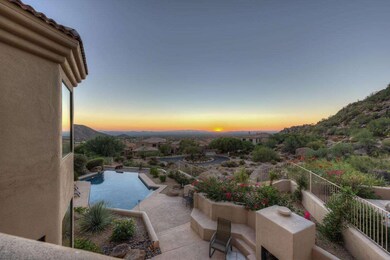 Sunset from the Balcony