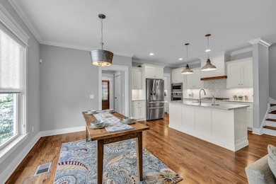 Open Concept with beautiful lighting