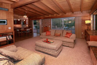 Living Room with Mountain Views