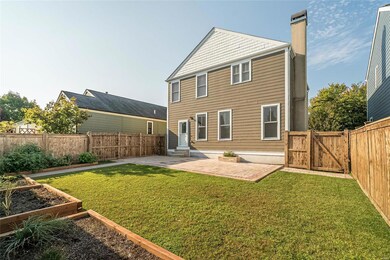 Spacious backyard.  You won't find many yards this