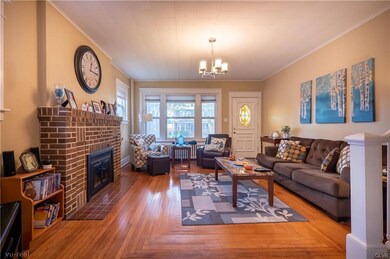Living Room with Beautiful Hardwood Floors