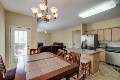 Kitchen has lots of storage Space