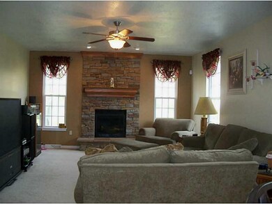 Family Room. Open to Kitchen and Informal Dining w