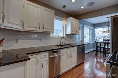 Kitchen w/granite tops & SS applianace