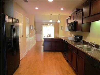 Cabinets have slide outs