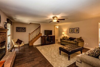 Tile Floor, Ceiling Fan, Cozy Fireplace
