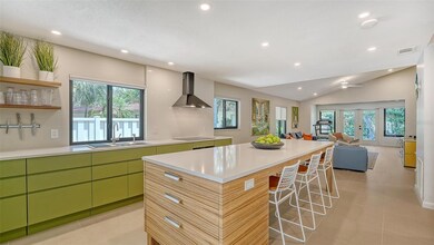 Stunning designer kitchen