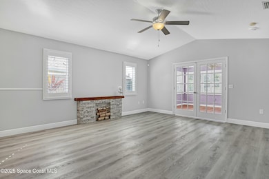 Vaulted Ceilings in Living Area