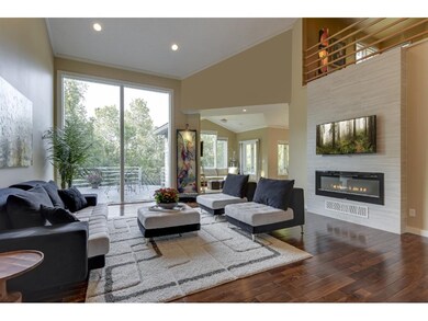 The Great Room is filled with natural light.  A fe