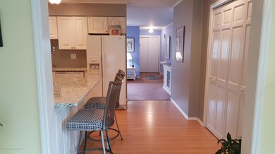 pantry closet and hallway