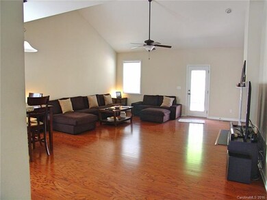 Great room w/ hardwood floors