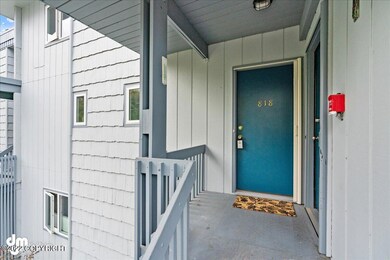 Covered Second-Floor Entry