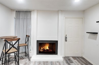 WOOD-BURNING FIREPLACE