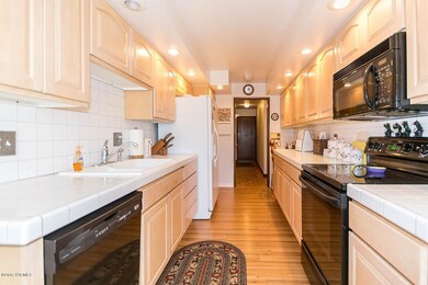 Updated Galley Style Kitchen