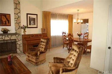 Formal dining area off of living room. 