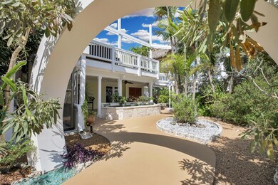 Moon Gate and Side of House