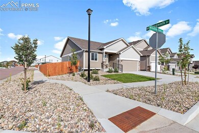 Front of the house on a corner lot