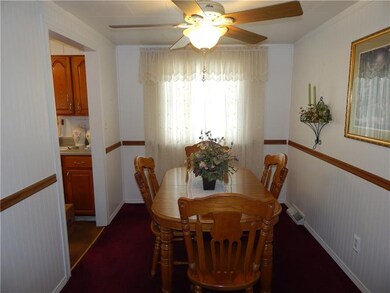 Spacious separate Dining Room area off Kitchen