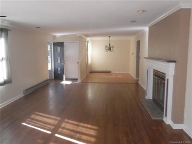 Living room to dining room