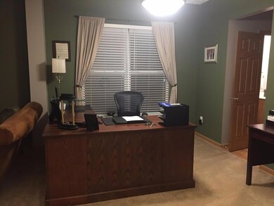 Ruby red office space