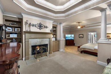 OWNERS SUITE WITH SITTING ROOM, FIRE PLACE