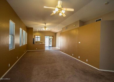 Straight Living Room View