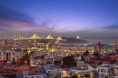 The view of the Bay Bridge is captivating!
