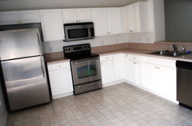 Kitchen - stainless steel appliances.
