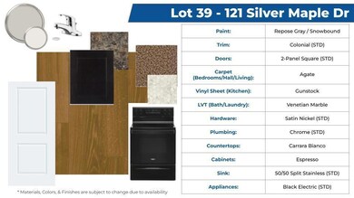 Interior Color Board