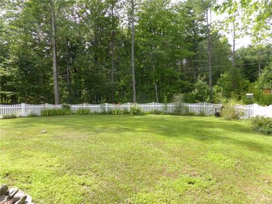 Fenced front yard