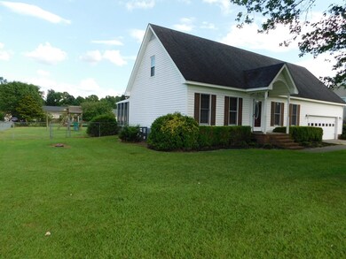 Front view of the home