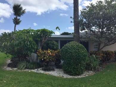 Landscaping surrounding porch