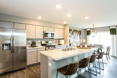 Model home pictured- features and options will var