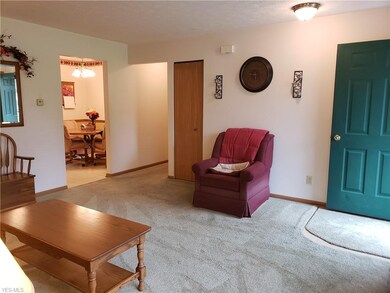 front door & front living room