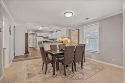Dedicated Dining Room Space