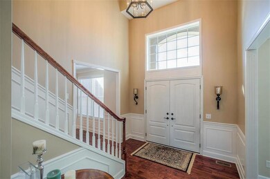 Large two story entry welcomes you home!