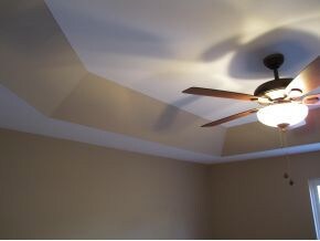Custom Tray Ceiling in Master
