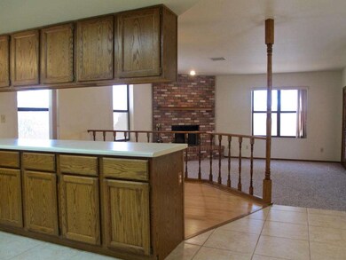 Kitchen, Dining Area, Living Room
