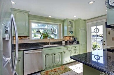 Recently remodeled kitchen with granite counters a