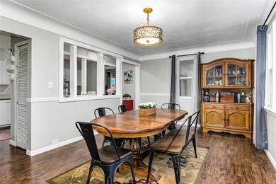 This space is open to the kitchen and stairs to lo