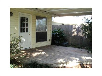 Patio/Deck.