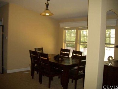 Formal dining room open to living room